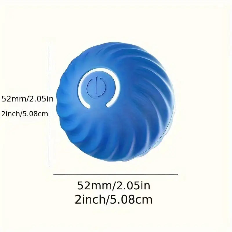 Interactive smart dog toy ball for active pet play and exercise