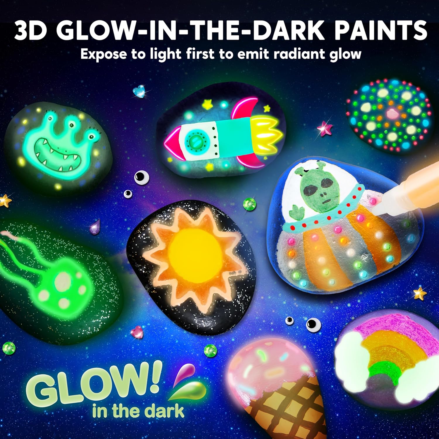 JOYIN Rock Painting Kit