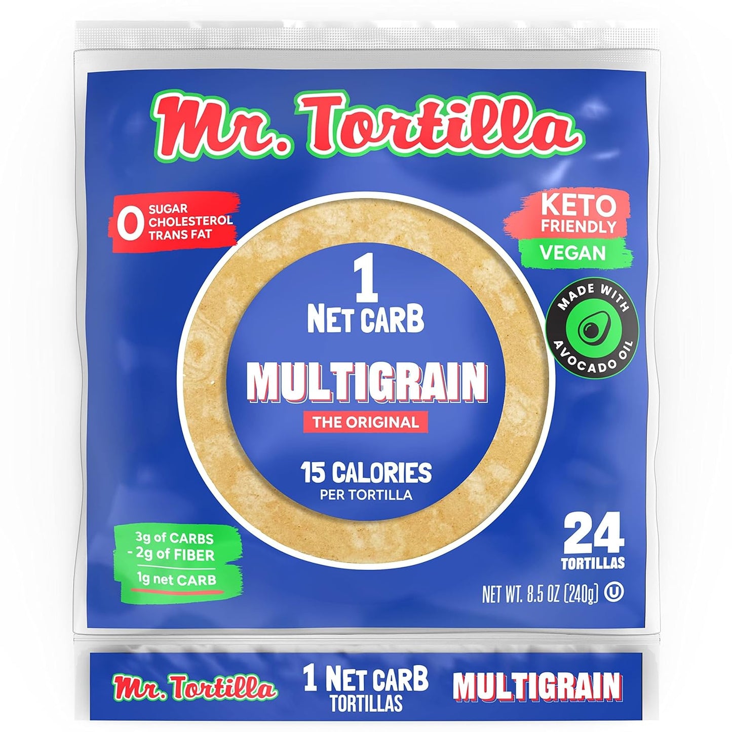 Keto Tortillas with Avocado Oil