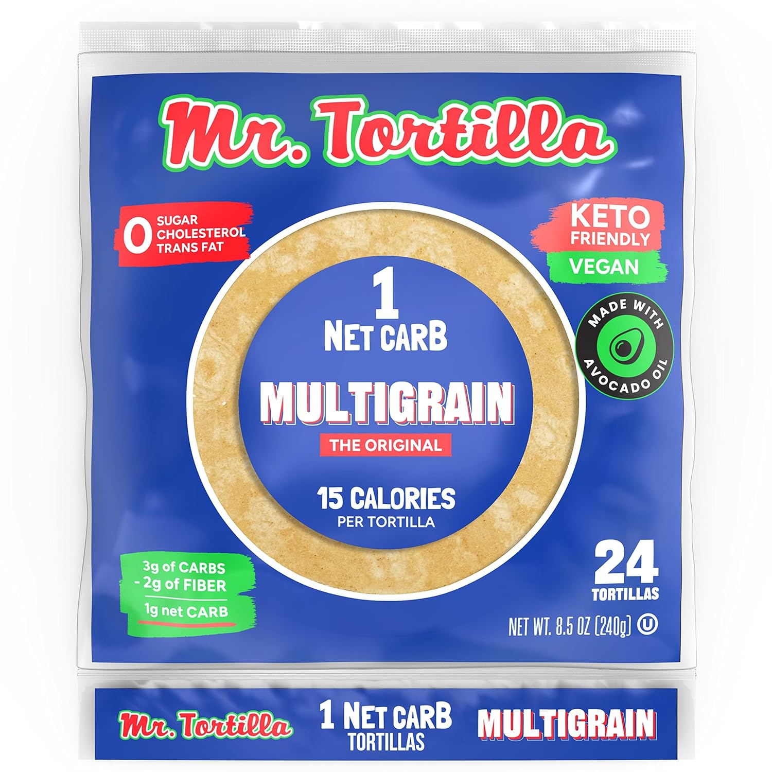 Keto Tortillas with Avocado Oil