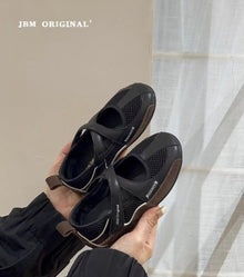 Girls retro ballet flats