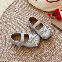 Girls bow princess shoes