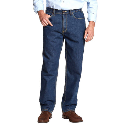 Kirkland Signature Men's Relaxed Fit Blue Denim Jeans