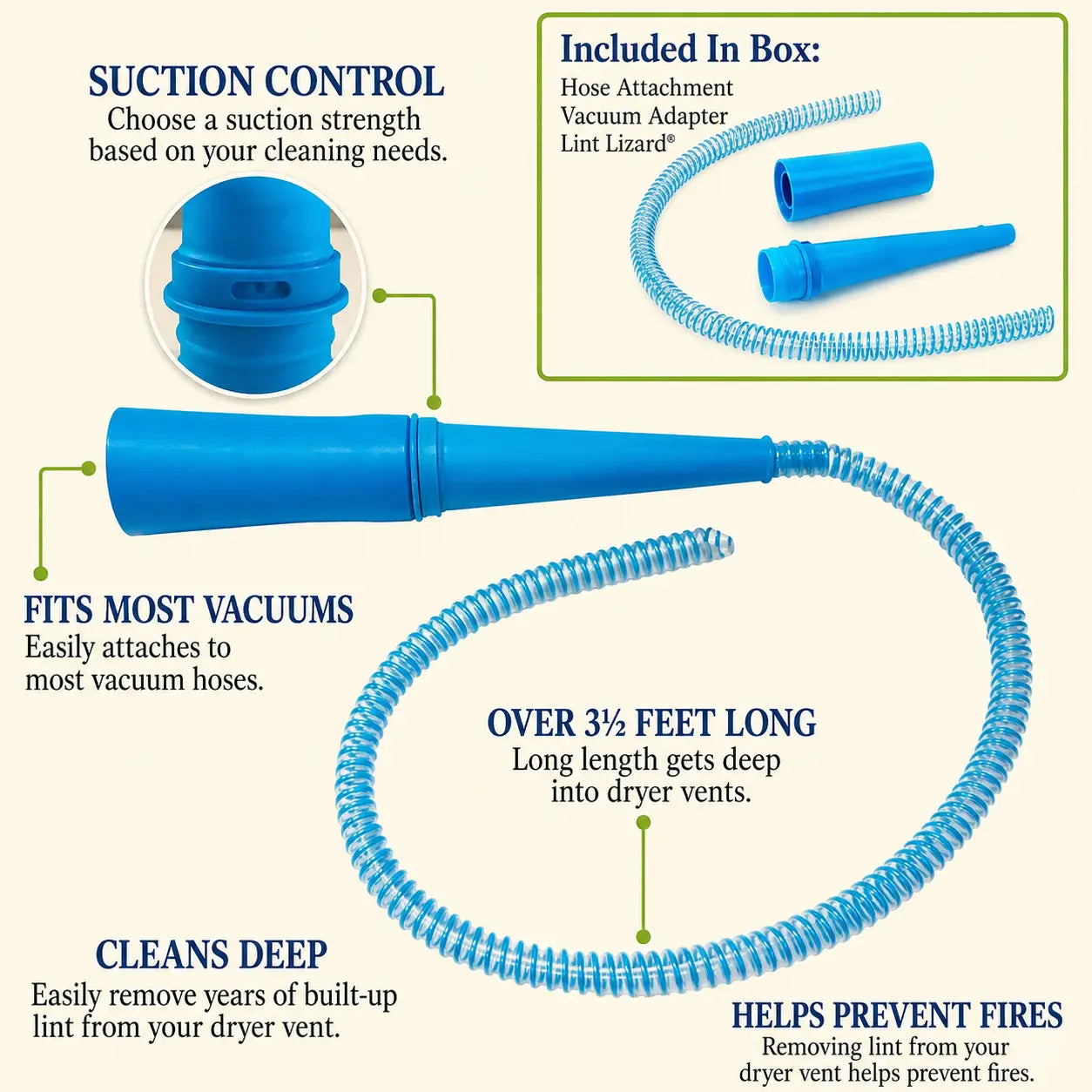 Flexible Dryer Vent Cleaning Kit