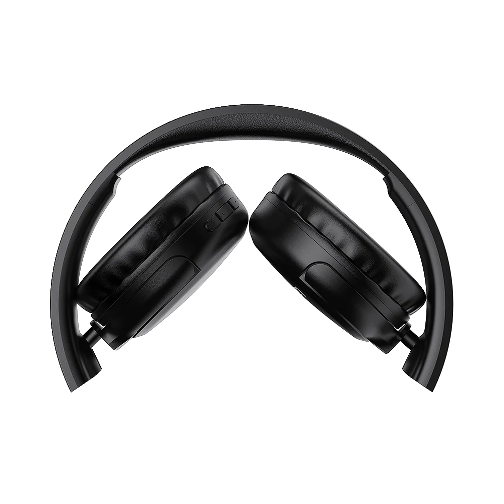 Wireless Bluetooth headphones with over-ear design and stereo sound

