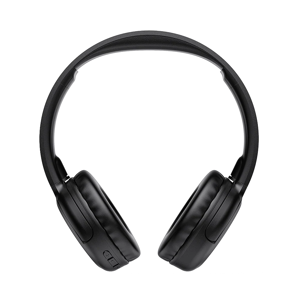 Wireless Bluetooth headphones with over-ear design and stereo sound

