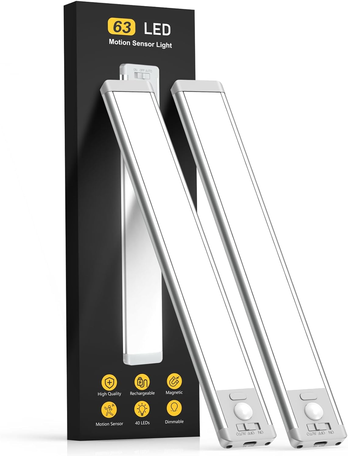 LED Rechargeable Battery Operated Motion Sensor 