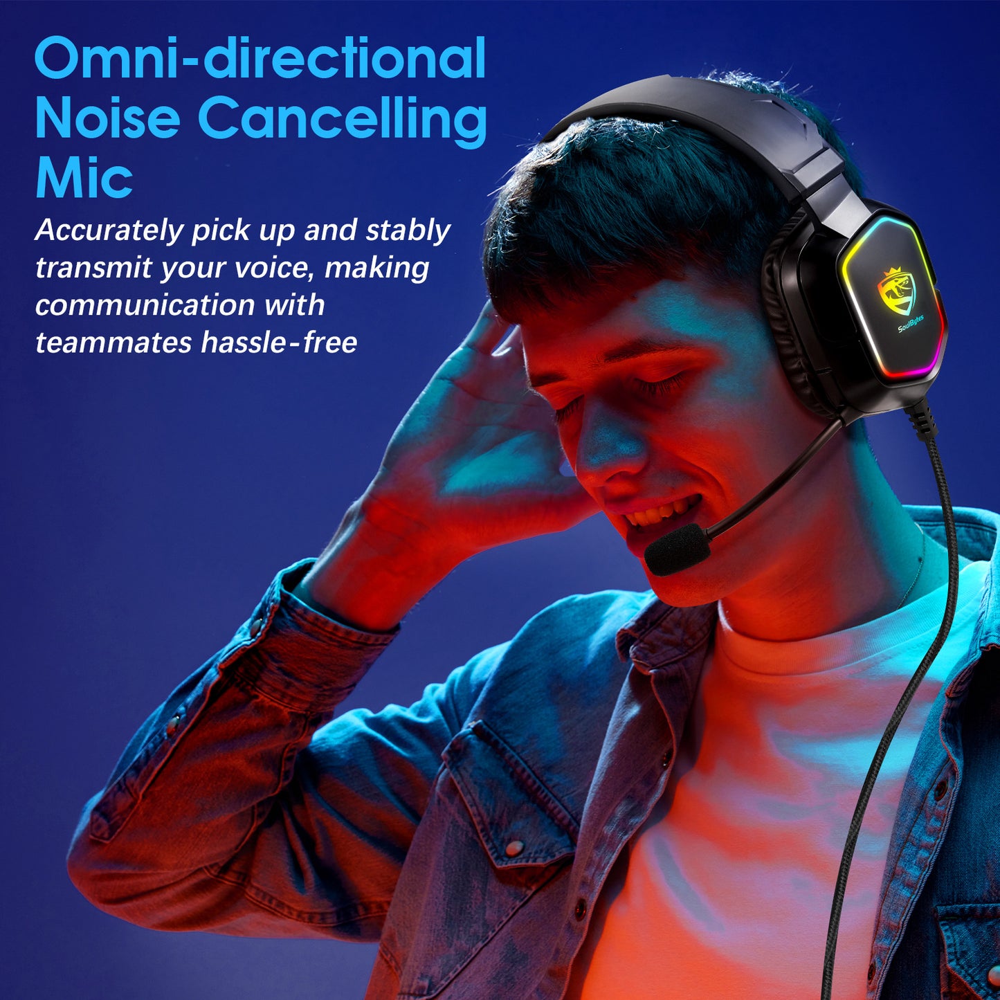 Over ear gaming headphones