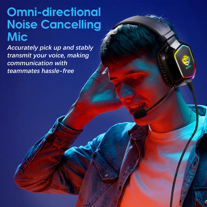Over ear gaming headphones