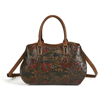 Retro Floral Shoulder Bag