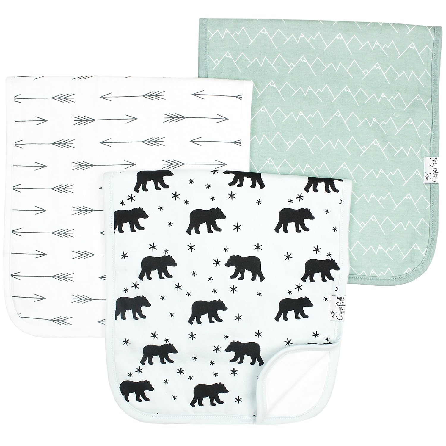 Large Cotton Burp Cloths