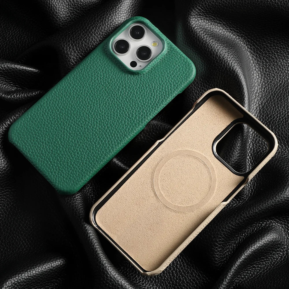 Leather iPhone Case (MagSafe Compatible)