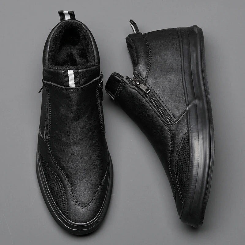 Leather Sneakers