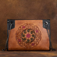 Leather Tote Crossbody Bag