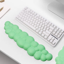 Cloud wrist rest mouse pad