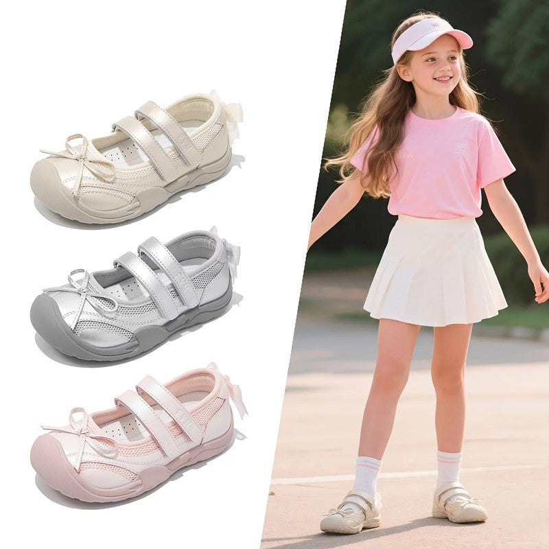 Girls Ballet Mesh Sneakers