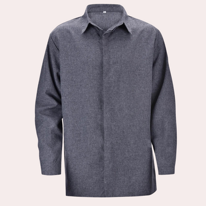 Long-sleeved Men's Classic Shirt