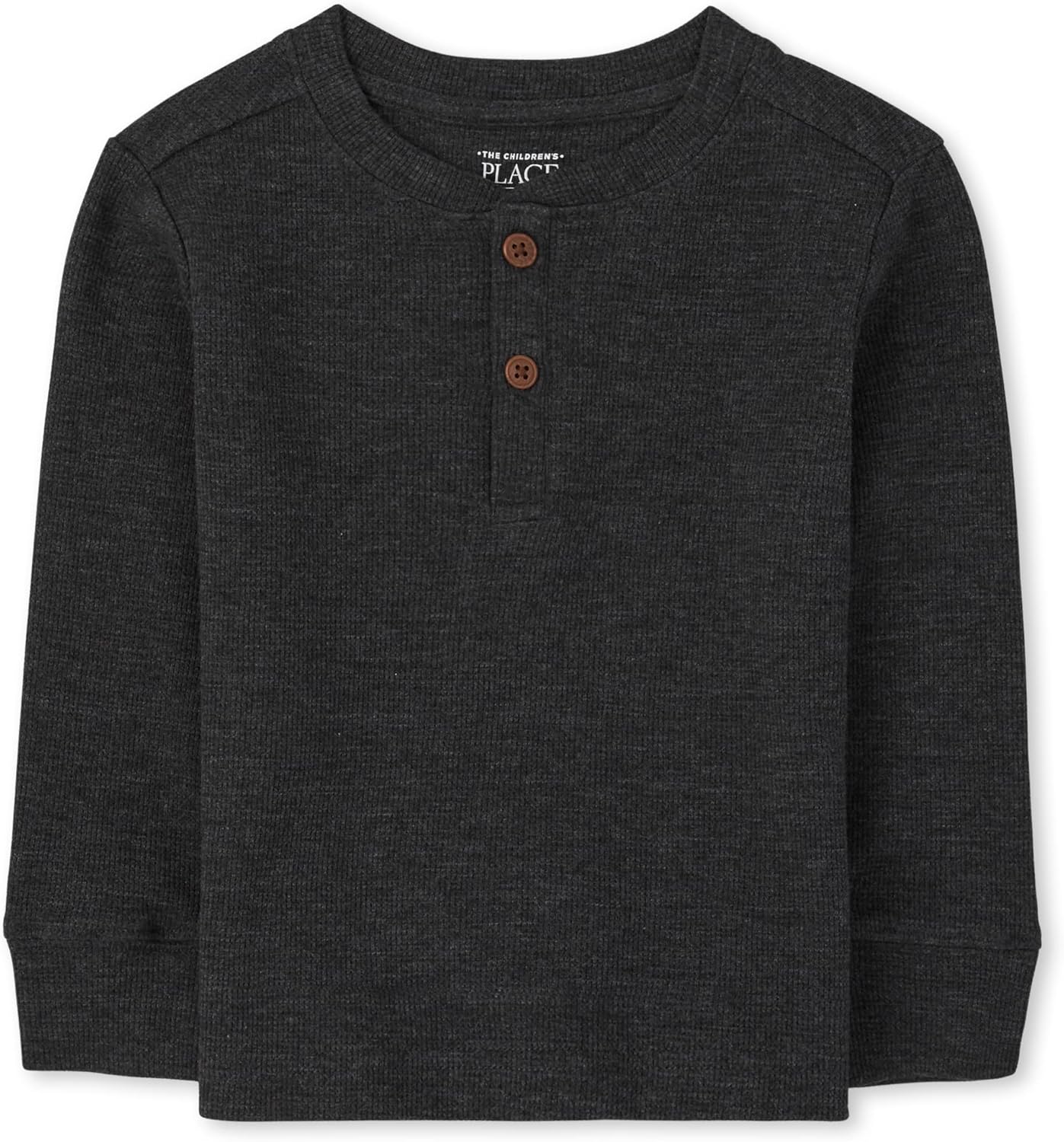 Long Sleeve Thermal Henley Top