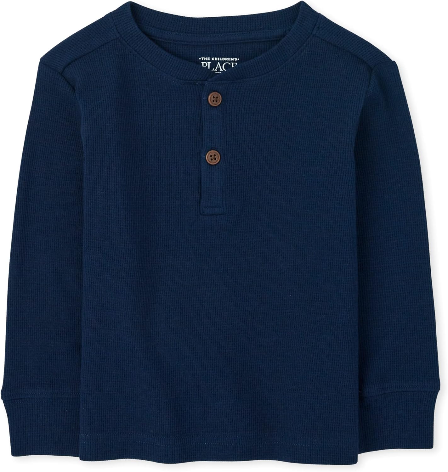 Long Sleeve Thermal Henley Top