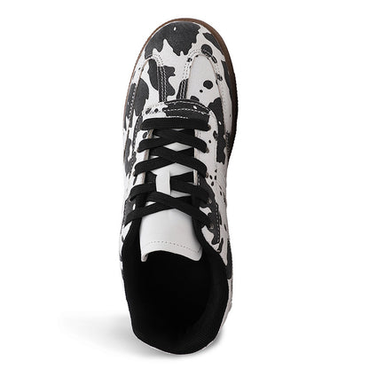 Womens Retro White Sneakers