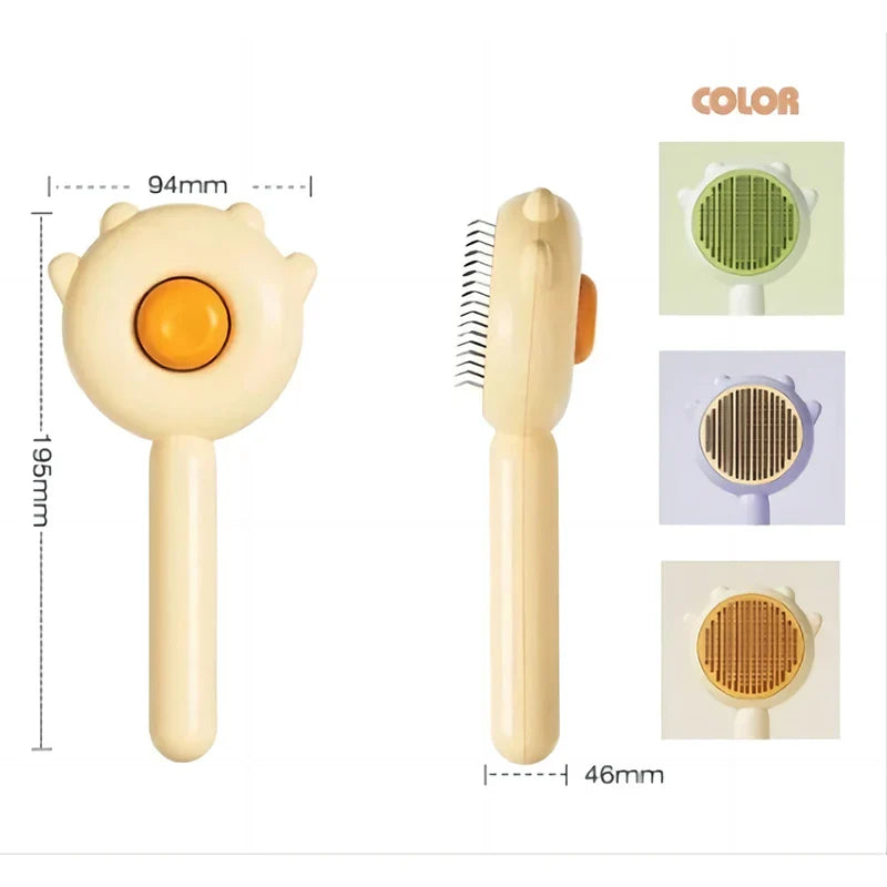 Magic massage pet comb for grooming and relaxing dogs and cats

