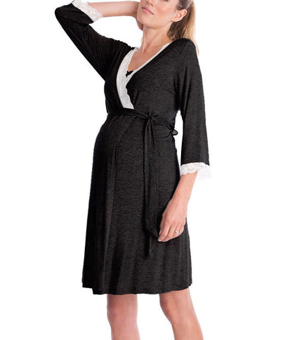 Maternity sleepwear dress
