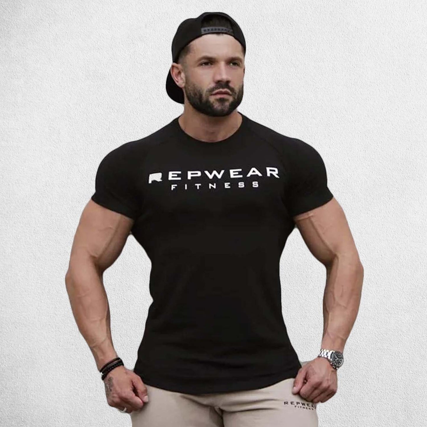 Men’s Athletic Fit Workout T-Shirt 