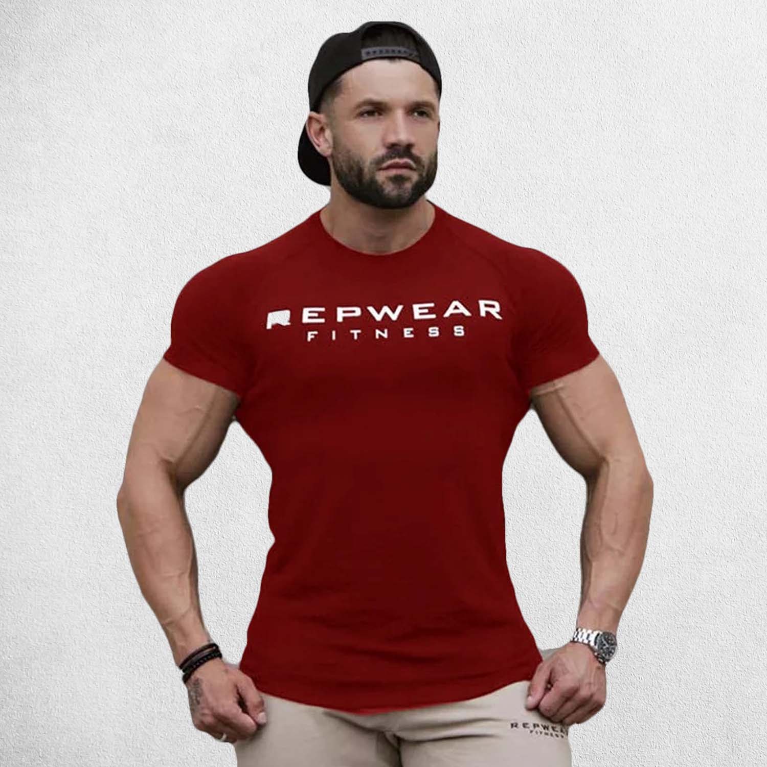 Men’s Athletic Fit Workout T-Shirt 