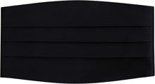 Men's Black Satin Cummerbund 