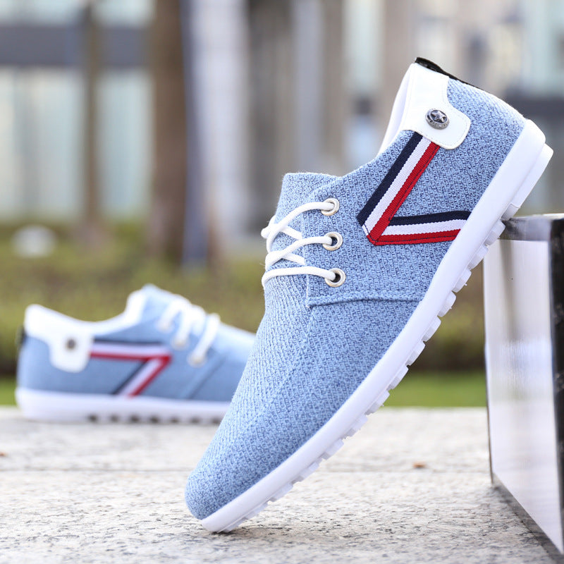 Men's Canvas Peas Shoes