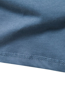 Men's Full Size Quarter Button  T-Shirt