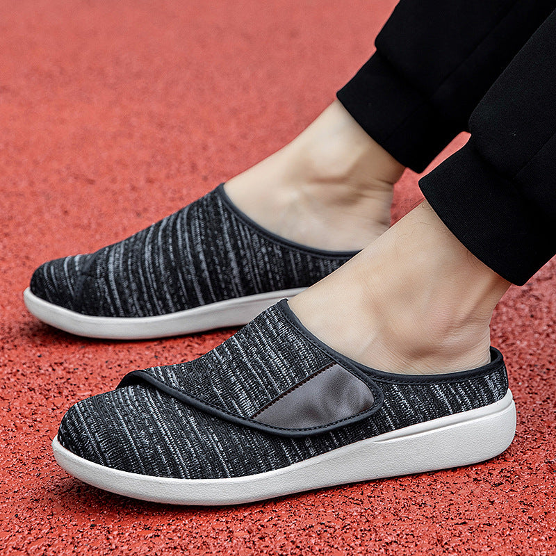Men's Mesh Semi-Slipper