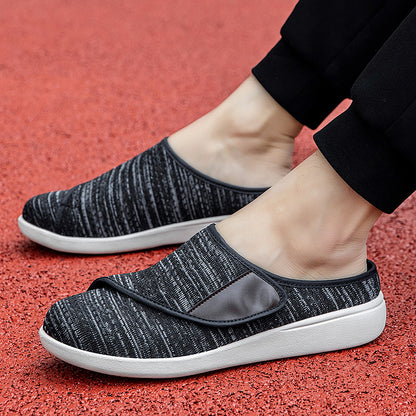 Men's Mesh Semi-Slipper
