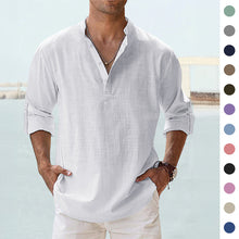 Men's casual linen shirt