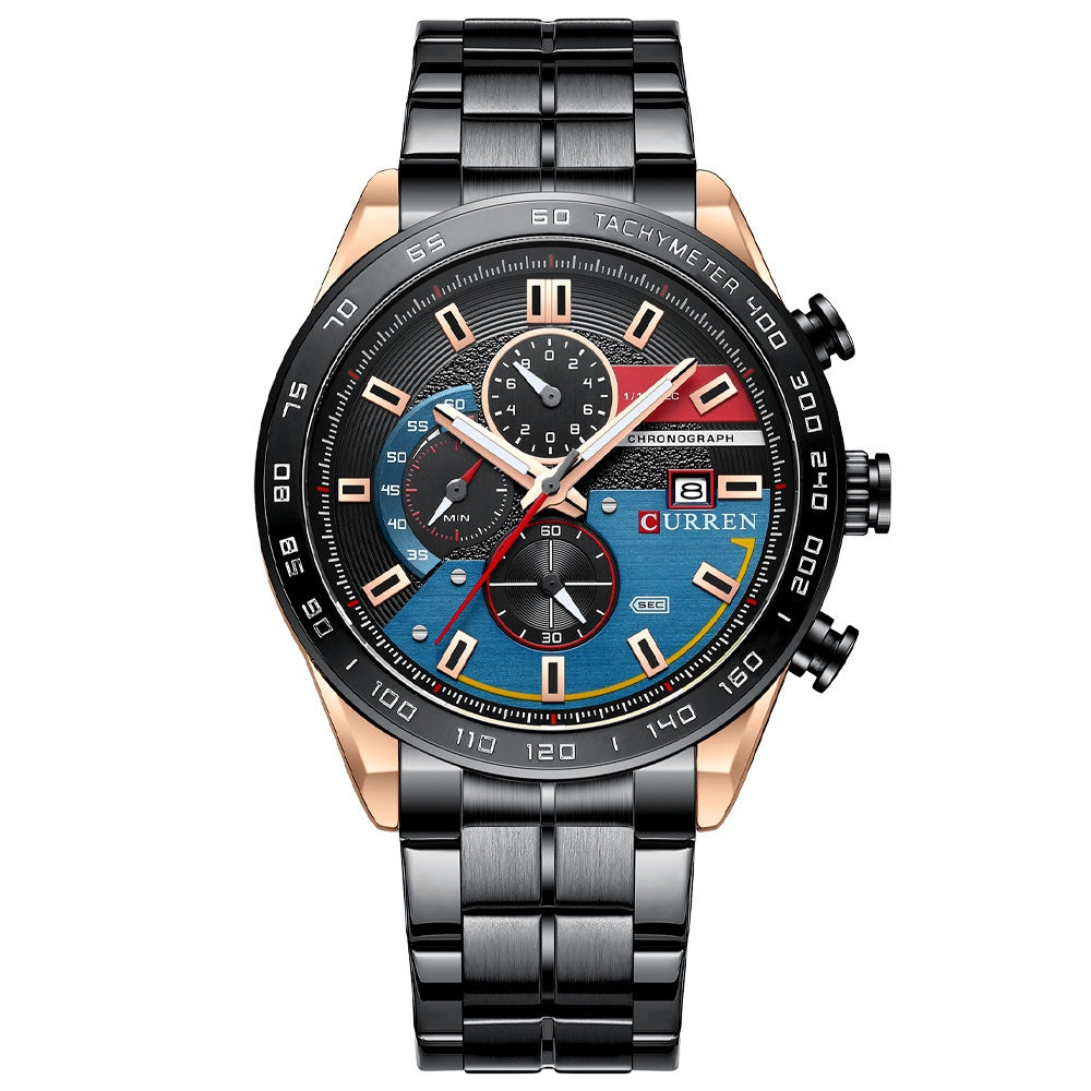 Mens Waterproof Quartz Watch