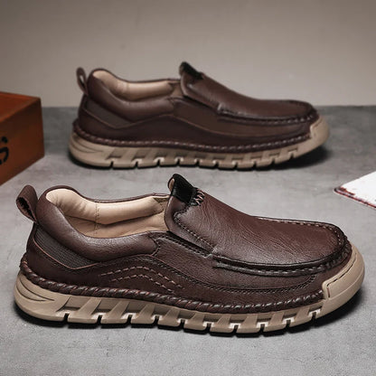 "Mens Brevona leather shoes for stylish formal and office wear"