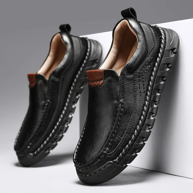 "Mens Brevona leather shoes for stylish formal and office wear"