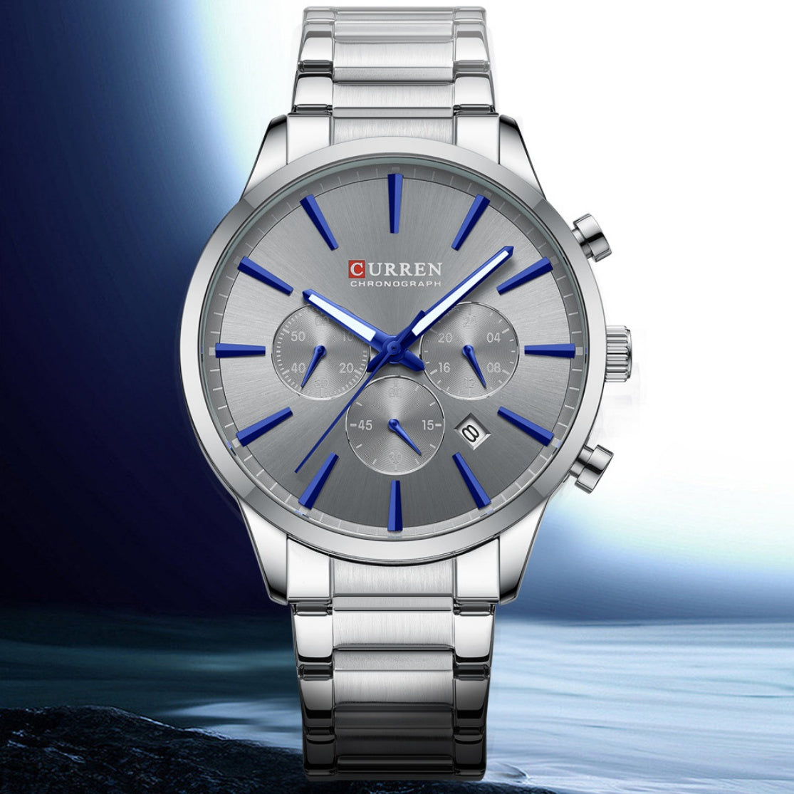 Mens Business Calendar Watch