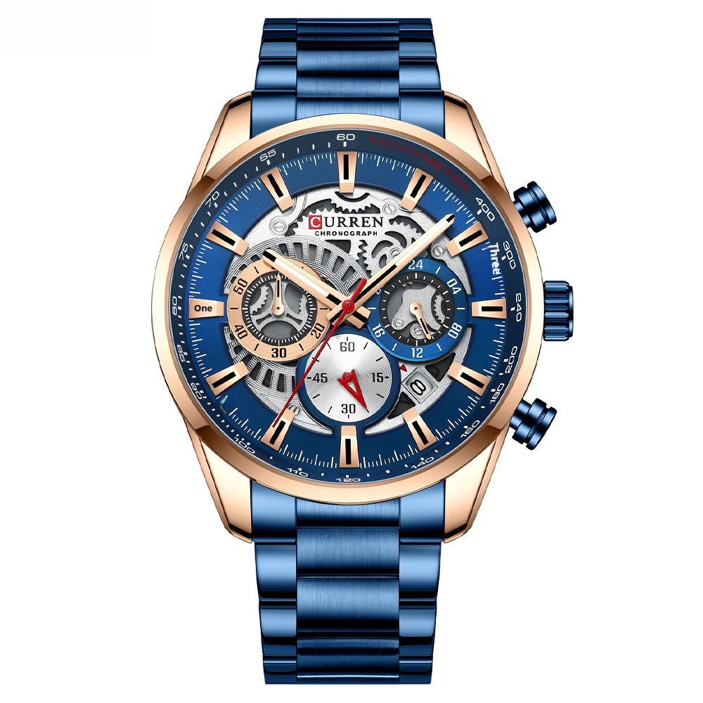 Six Hand Quartz Watch