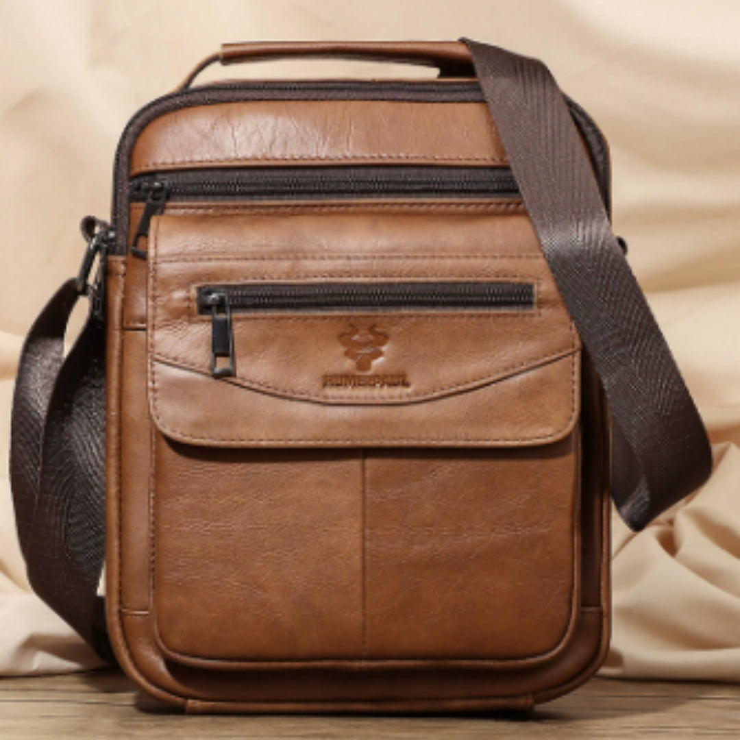 Mens Leather Backpack