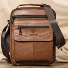 Mens Leather Backpack
