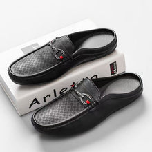 Mens Leather Slip On Loafers