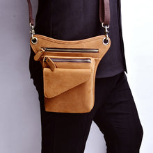 Mens Leather Waist Bag