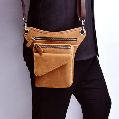 Mens Leather Waist Bag