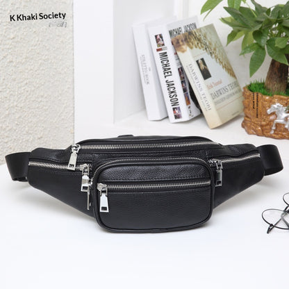 Mens Leather Waist Bag