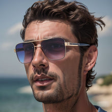 Mens Square Frame Sunglasses
