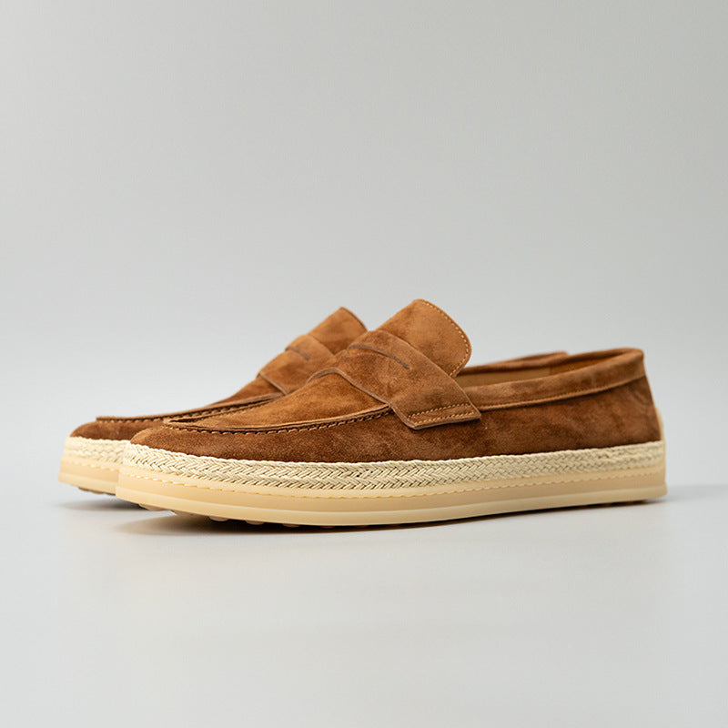 Mens Suede Business Shoes