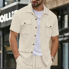 Mens Waffle Tee Jacket