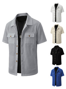 Mens Waffle Tee Jacket