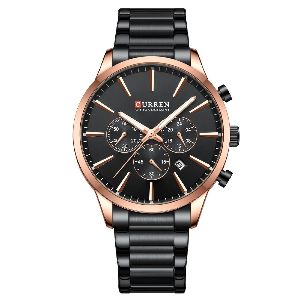Mens Business Calendar Watch